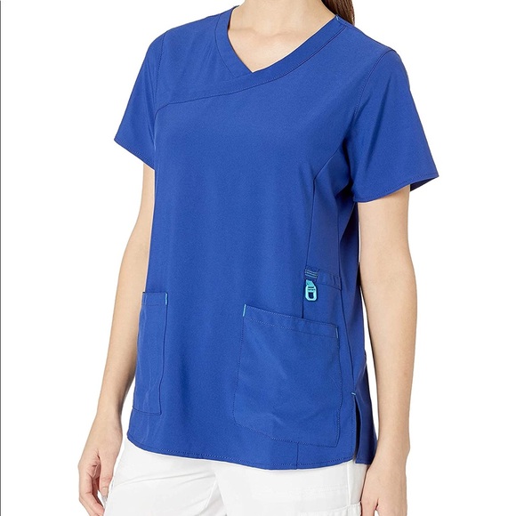 Carhartt 2x blue scrub blouse…. - Picture 1 of 11